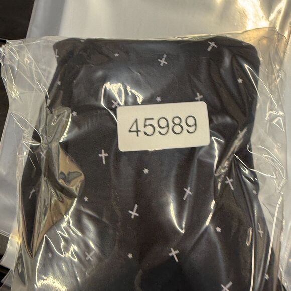 Ulsenlaoye Dress Women L Large Black Geometric Sheath Short Zipper Short Sleeve - Picture 7 of 7